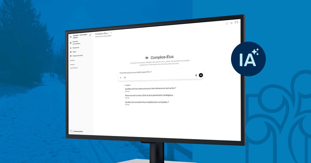 Agent IA configuré pour soutenir le travail des élus d'une Ville